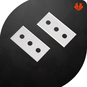 3 hole slotted double edege blades