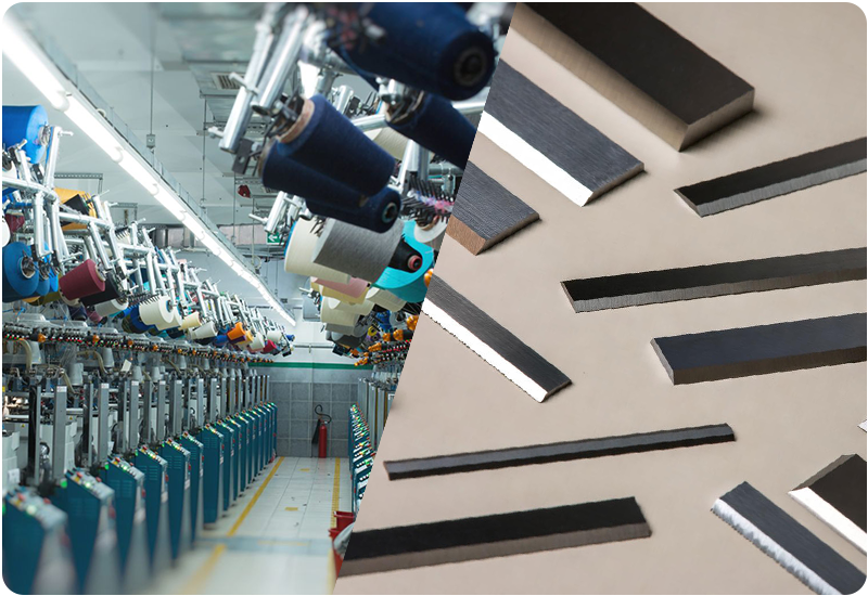 Explore tungsten carbide hard alloy blades to solve the cutting pain points in the textile industry